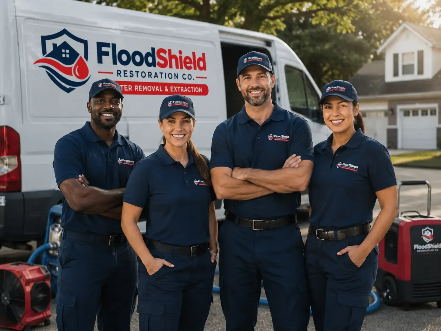 Flood Damage Restoration company in Parker Ford, PA